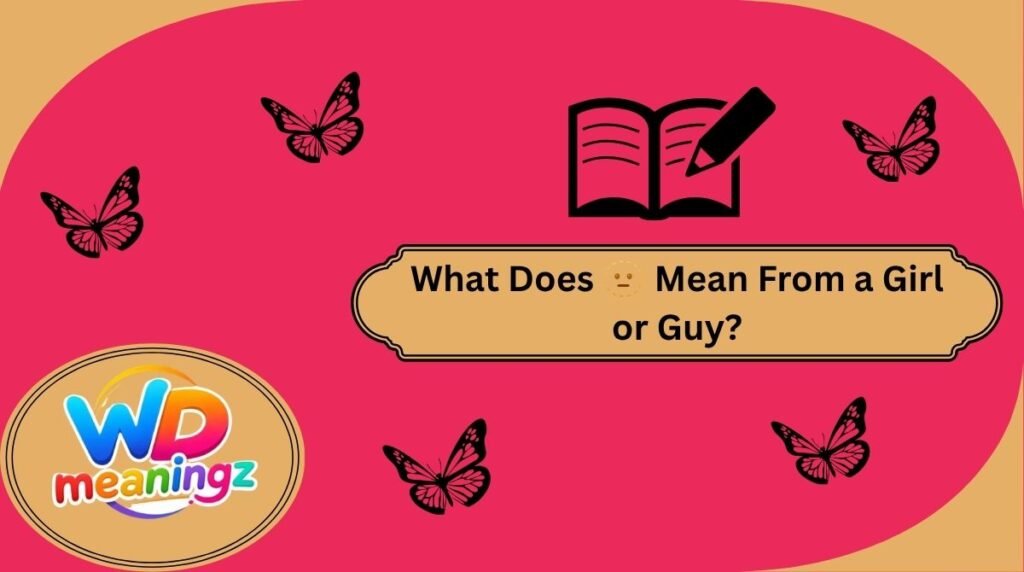 What Does 🫥 Mean From a Girl or Guy?